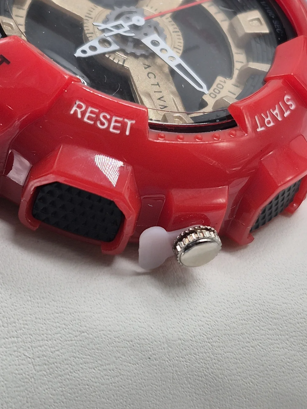 Ativa Men's Red Sport Watch - Bold Analog-Digital Design